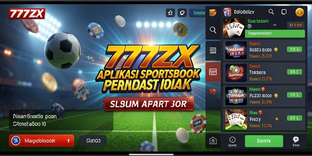 Tampilan permainan Sportsbook pada aplikasi 777ZX yang menarik.