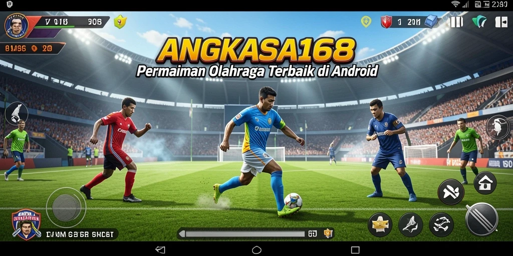 Tangkapan layar ANGKASA168 menunjukkan aksi seru dalam pertandingan olahraga.