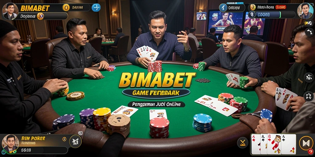 Tampilkan gameplay seru Poker di BIMABET dengan fitur interaktif.