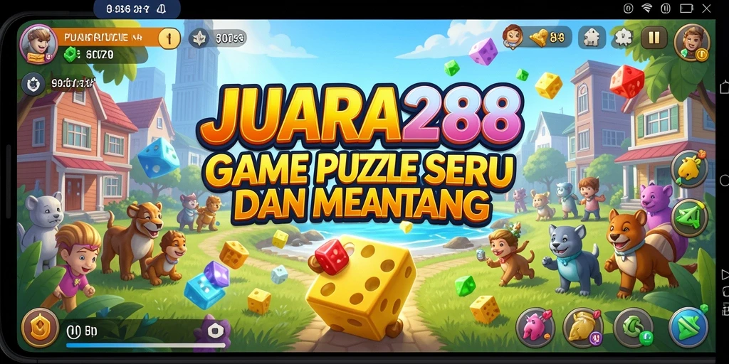 Tampilan menarik gameplay JUARA288 dalam menyelesaikan puzzle.