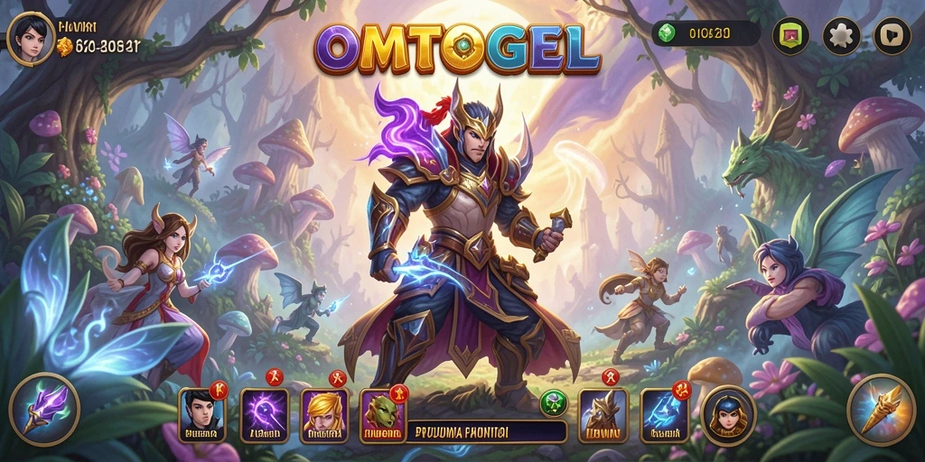 Tampilan gameplay seru dalam OMTOGEL yang penuh petualangan dan tantangan.