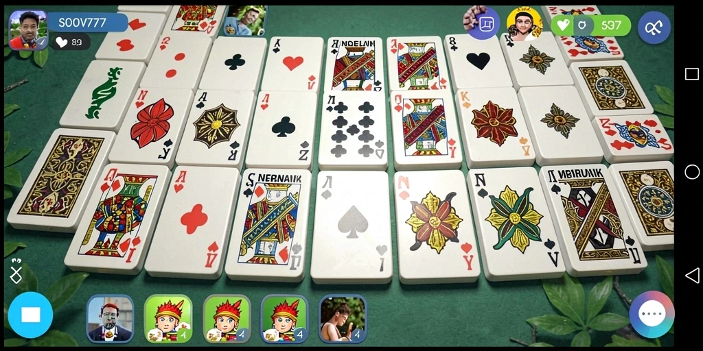 Tampilan permainan Domino yang menegangkan dan seru di SOV777.