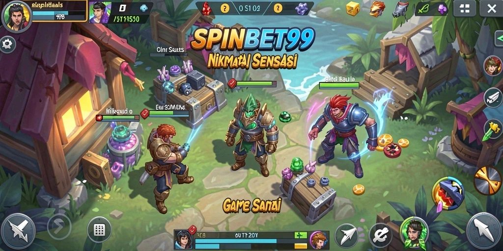 Tampilan menarik dan gameplay seru dari SPINBET99.