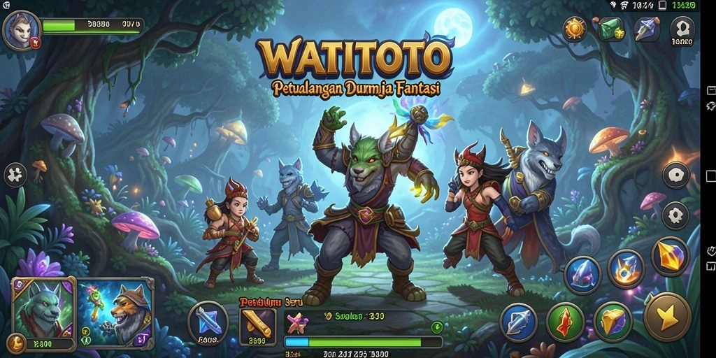 Gameplay seru dalam WATITOTO yang penuh petualangan dan tantangan.